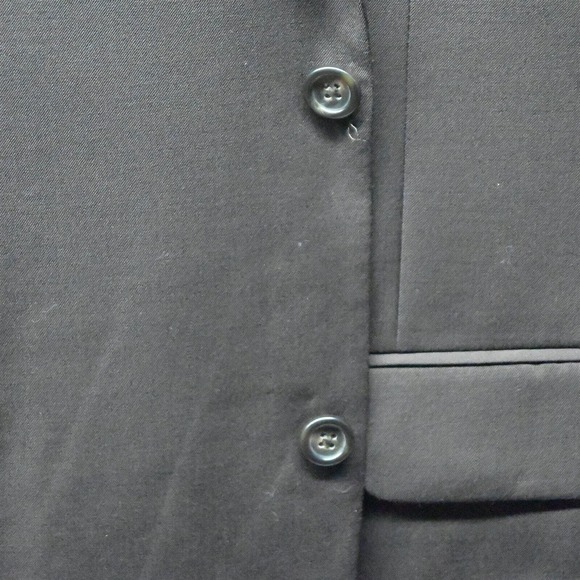 Joseph Feiss 46R Brown Superfine Wool 2 Button Blazer Suit Jacket Sport Coat - Picture 2 of 10